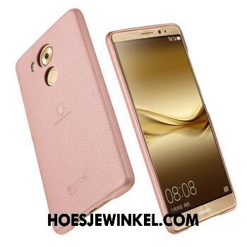 Huawei Mate 8 Hoesje Bescherming Mesh Rood, Huawei Mate 8 Hoesje Zacht Pu