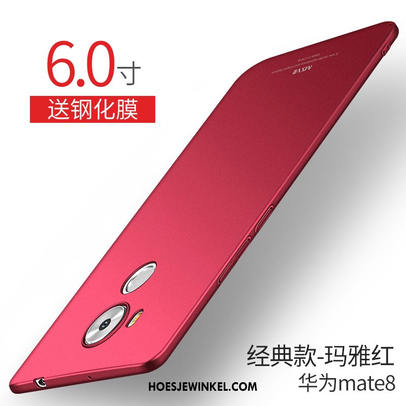 Huawei Mate 8 Hoesje Hard Schrobben Mobiele Telefoon, Huawei Mate 8 Hoesje Rood Siliconen