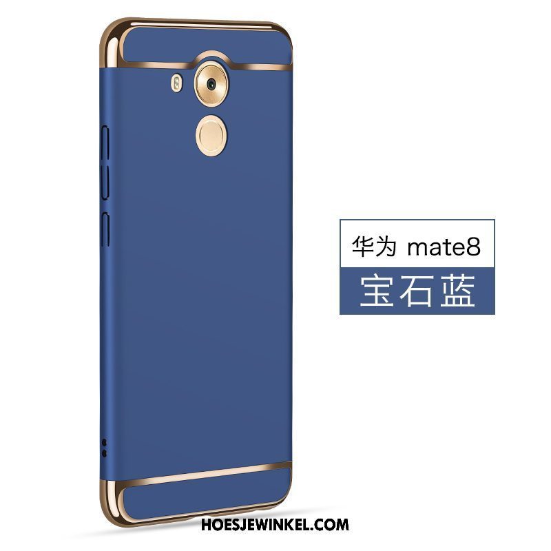 Huawei Mate 8 Hoesje Skärmskydd Klittenband Ondersteuning, Huawei Mate 8 Hoesje Ring Hard