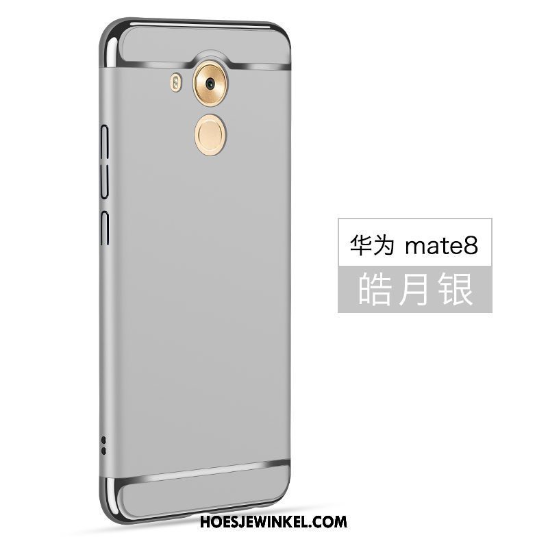 Huawei Mate 8 Hoesje Skärmskydd Klittenband Ondersteuning, Huawei Mate 8 Hoesje Ring Hard