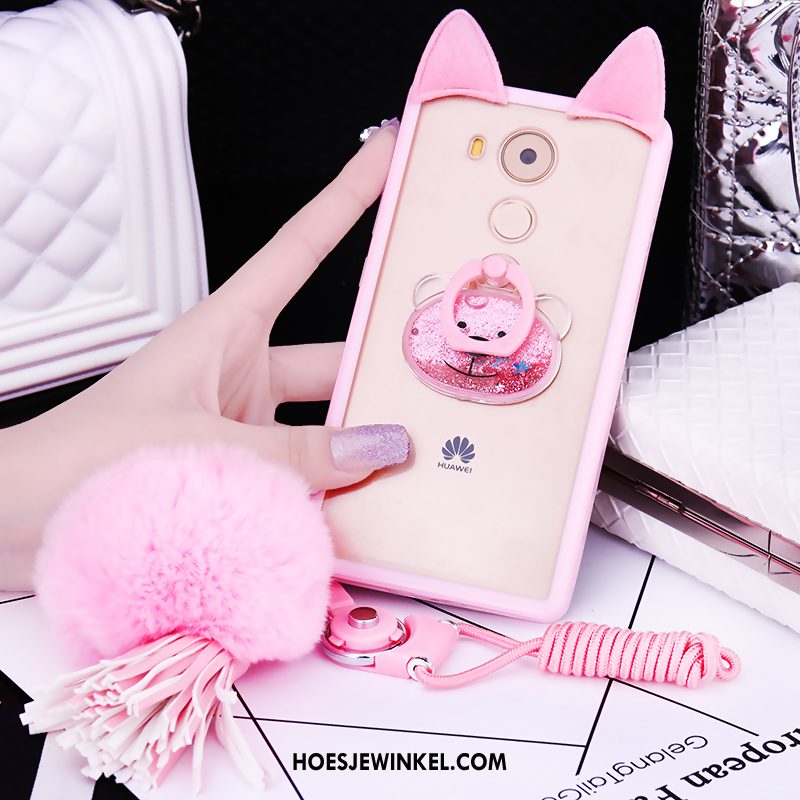 Huawei Mate 8 Hoesje Strass Bescherming Mobiele Telefoon, Huawei Mate 8 Hoesje Hanger Roze