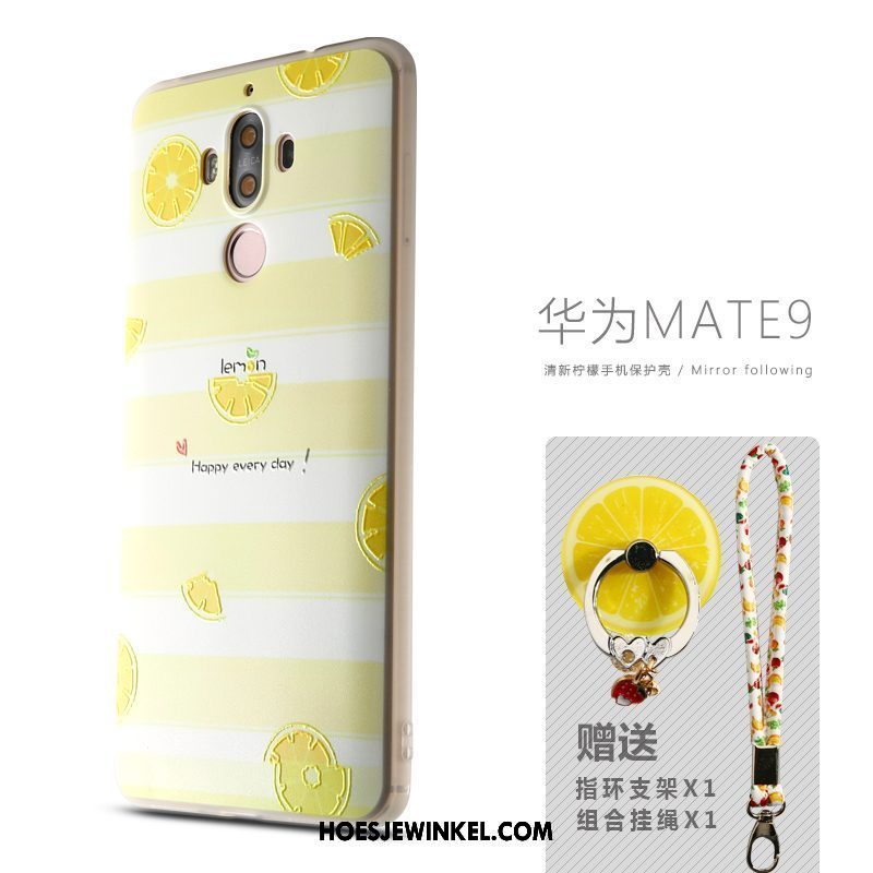 Huawei Mate 9 Hoesje Anti-fall Groen Hoes, Huawei Mate 9 Hoesje Mobiele Telefoon Bescherming