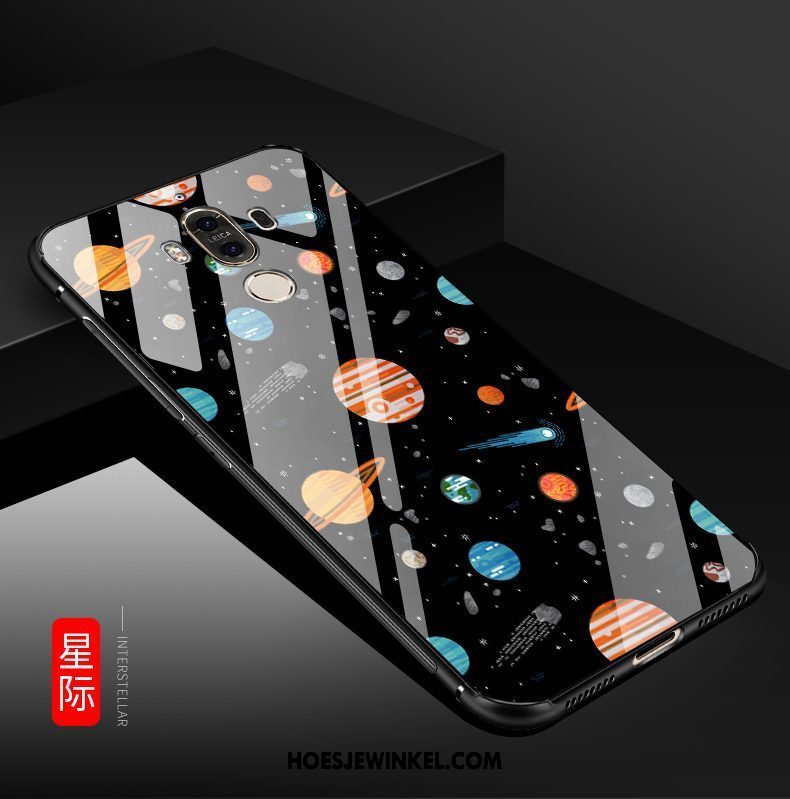 Huawei Mate 9 Hoesje Anti-fall Houtnerf Mobiele Telefoon, Huawei Mate 9 Hoesje Scheppend Hoes