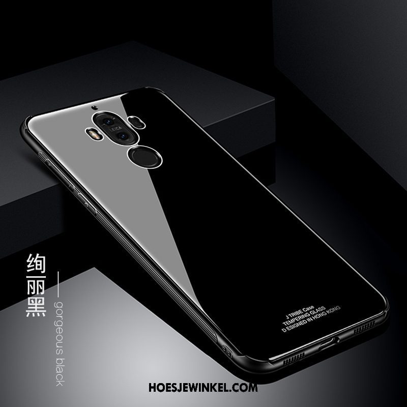 Huawei Mate 9 Hoesje Bescherming All Inclusive Glas, Huawei Mate 9 Hoesje Mooi Wit