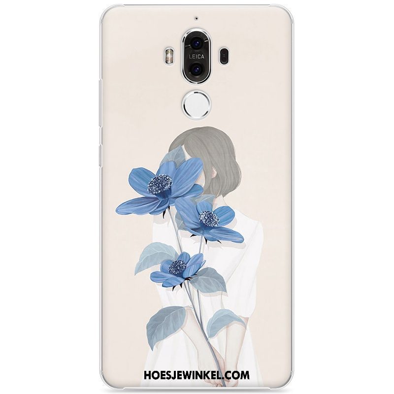 Huawei Mate 9 Hoesje Blauw Mobiele Telefoon Hard, Huawei Mate 9 Hoesje Hoes Bescherming