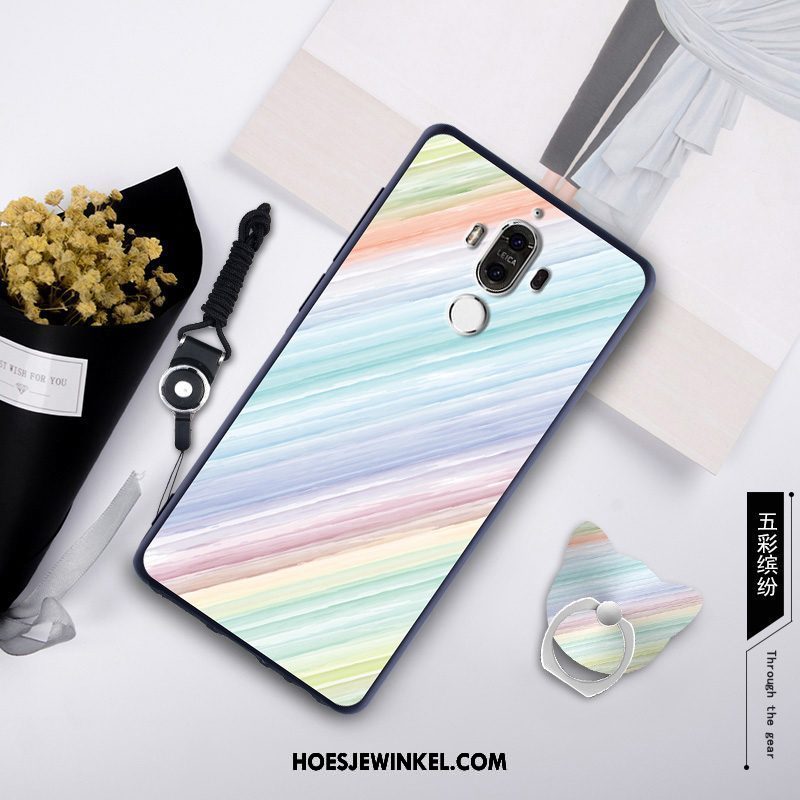 Huawei Mate 9 Hoesje Hoes Groen Hanger, Huawei Mate 9 Hoesje Zacht Mobiele Telefoon