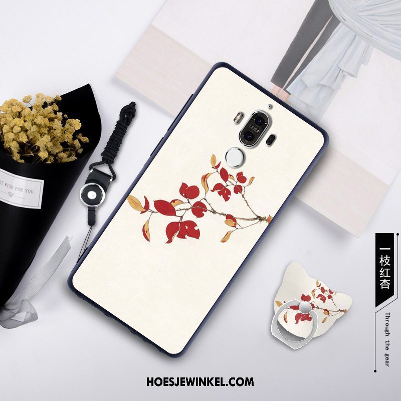 Huawei Mate 9 Hoesje Hoes Groen Hanger, Huawei Mate 9 Hoesje Zacht Mobiele Telefoon