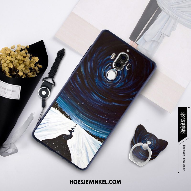 Huawei Mate 9 Hoesje Hoes Groen Hanger, Huawei Mate 9 Hoesje Zacht Mobiele Telefoon