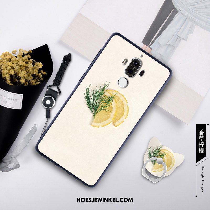 Huawei Mate 9 Hoesje Hoes Groen Hanger, Huawei Mate 9 Hoesje Zacht Mobiele Telefoon