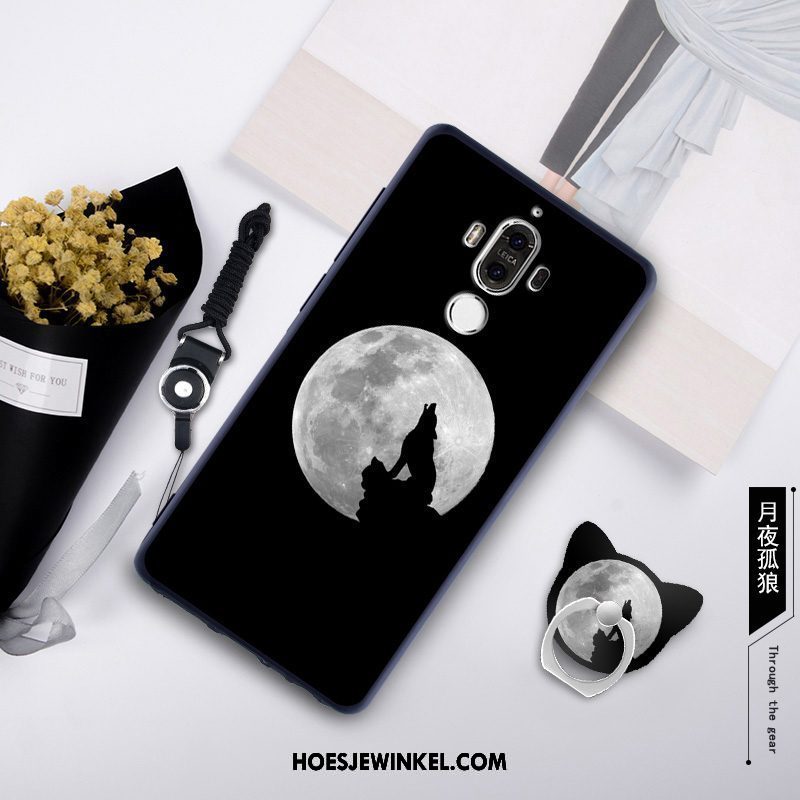 Huawei Mate 9 Hoesje Hoes Groen Hanger, Huawei Mate 9 Hoesje Zacht Mobiele Telefoon