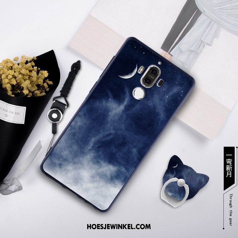 Huawei Mate 9 Hoesje Hoes Groen Hanger, Huawei Mate 9 Hoesje Zacht Mobiele Telefoon