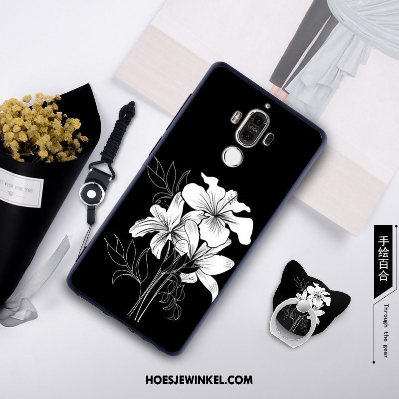 Huawei Mate 9 Hoesje Hoes Groen Hanger, Huawei Mate 9 Hoesje Zacht Mobiele Telefoon