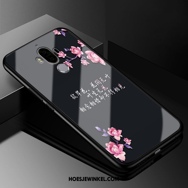 Huawei Mate 9 Hoesje Mobiele Telefoon Spotprent All Inclusive, Huawei Mate 9 Hoesje Roze Anti-fall