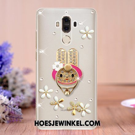 Huawei Mate 9 Hoesje Scheppend Met Strass Ondersteuning, Huawei Mate 9 Hoesje Hoes Mobiele Telefoon