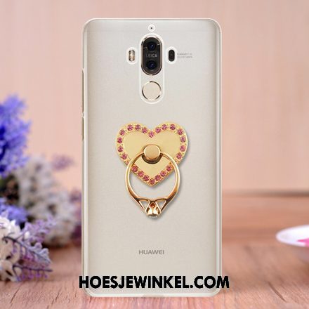 Huawei Mate 9 Hoesje Scheppend Met Strass Ondersteuning, Huawei Mate 9 Hoesje Hoes Mobiele Telefoon