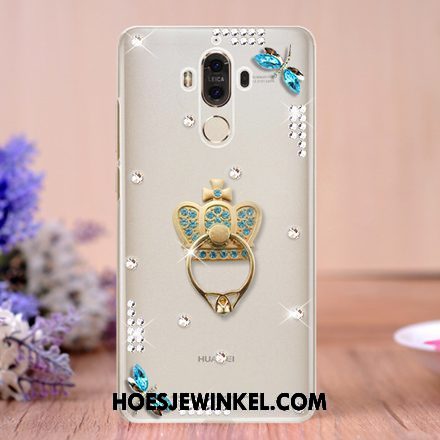 Huawei Mate 9 Hoesje Scheppend Met Strass Ondersteuning, Huawei Mate 9 Hoesje Hoes Mobiele Telefoon