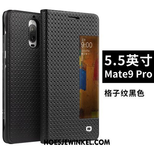 Huawei Mate 9 Pro Hoesje Folio Zwart Bescherming, Huawei Mate 9 Pro Hoesje Persoonlijk Mobiele Telefoon
