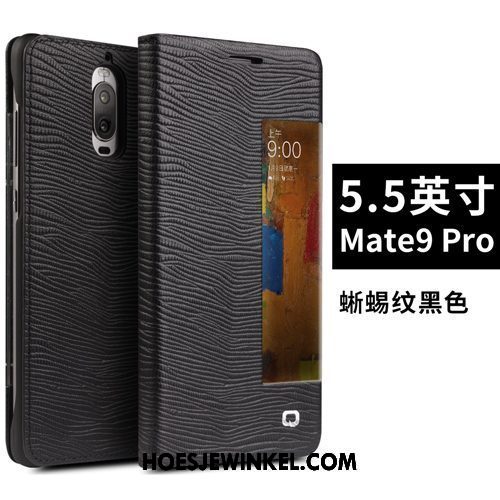 Huawei Mate 9 Pro Hoesje Folio Zwart Bescherming, Huawei Mate 9 Pro Hoesje Persoonlijk Mobiele Telefoon