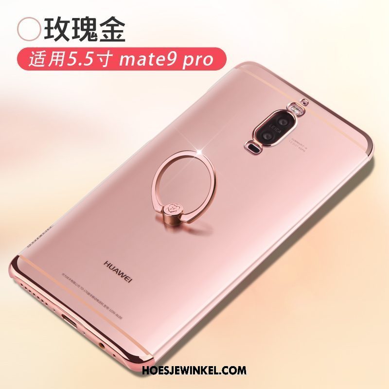 Huawei Mate 9 Pro Hoesje Lovers Scheppend Goud, Huawei Mate 9 Pro Hoesje Tempereren Hoes