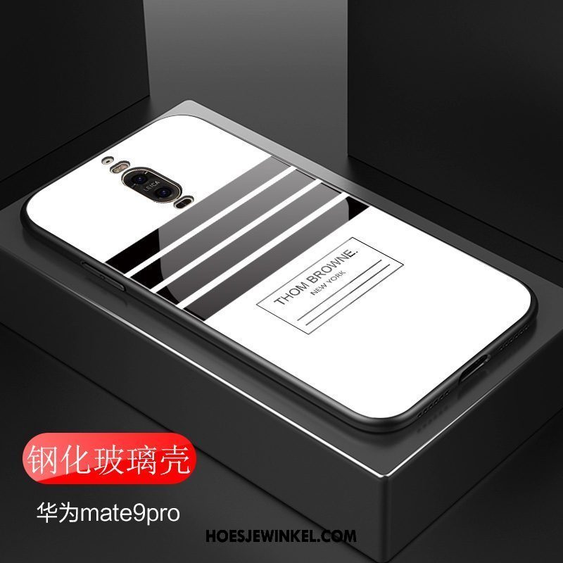 Huawei Mate 9 Pro Hoesje Mode Genereus Spiegel, Huawei Mate 9 Pro Hoesje Echte Wit