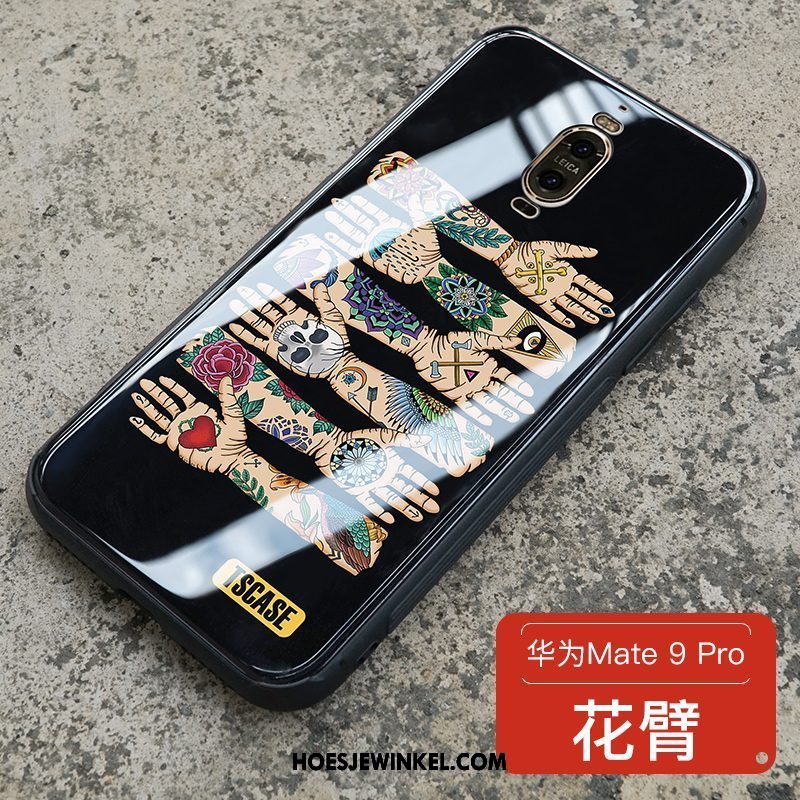 Huawei Mate 9 Pro Hoesje Persoonlijk Nieuw Trendy Merk, Huawei Mate 9 Pro Hoesje Zwart Anti-fall