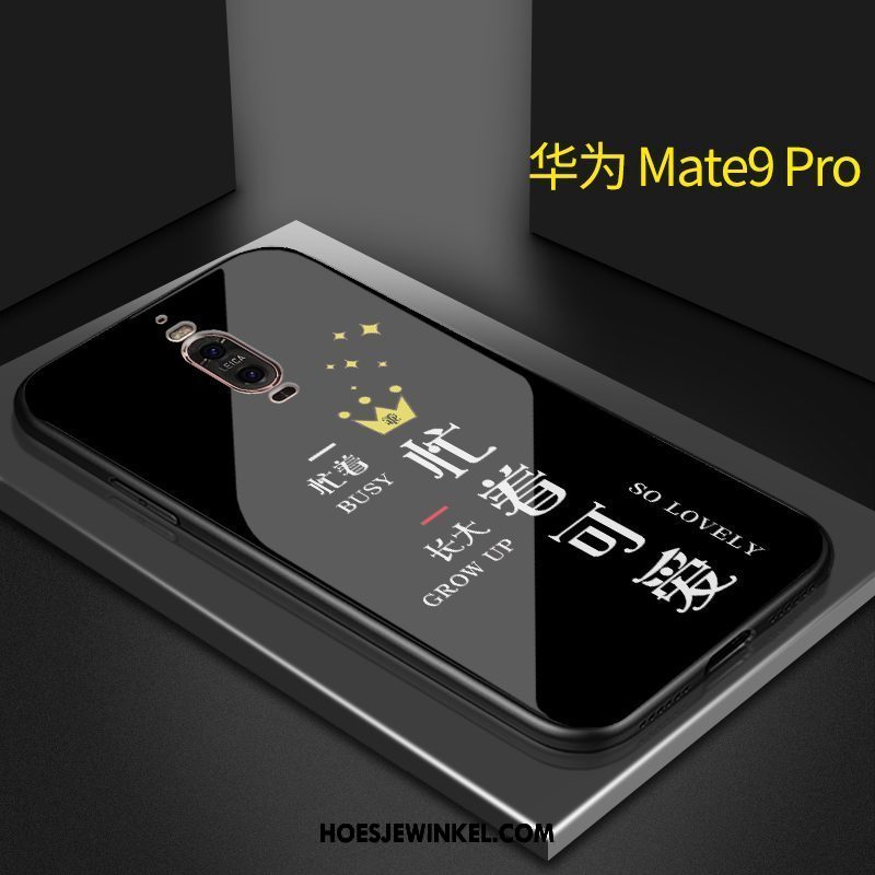 Huawei Mate 9 Pro Hoesje Trend Gehard Glas Anti-fall, Huawei Mate 9 Pro Hoesje Grote Zoet