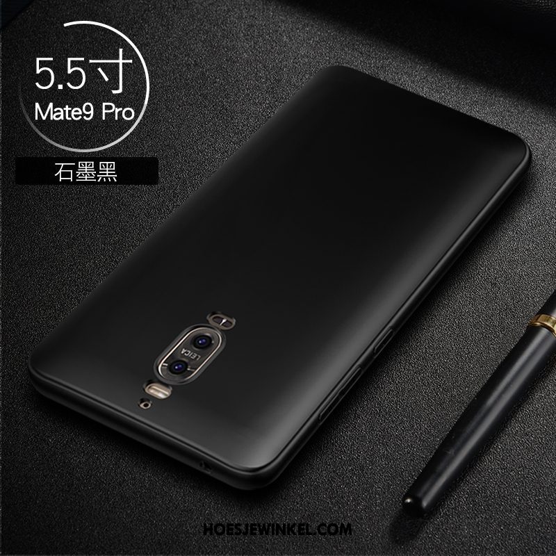 Huawei Mate 9 Pro Hoesje Zacht Anti-fall Schrobben, Huawei Mate 9 Pro Hoesje Wit Dun