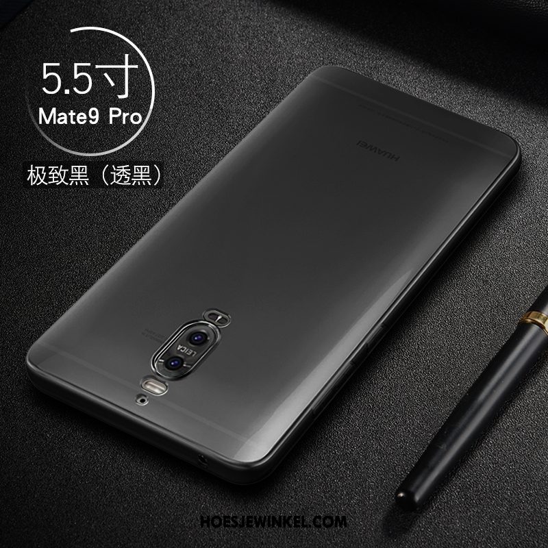 Huawei Mate 9 Pro Hoesje Zacht Anti-fall Schrobben, Huawei Mate 9 Pro Hoesje Wit Dun