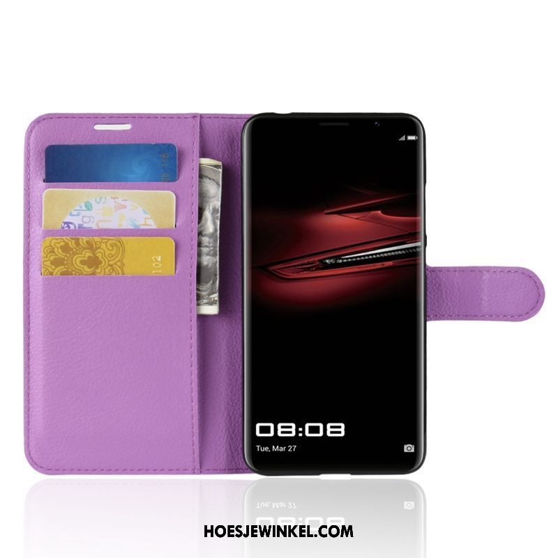 Huawei Mate Rs Hoesje Bescherming Hoes Wit, Huawei Mate Rs Hoesje Mobiele Telefoon Echt Leer