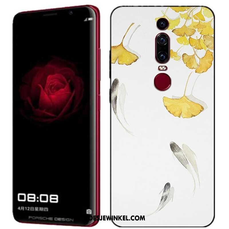 Huawei Mate Rs Hoesje Blauw Driedimensionaal Geschilderd, Huawei Mate Rs Hoesje Mobiele Telefoon Reliëf