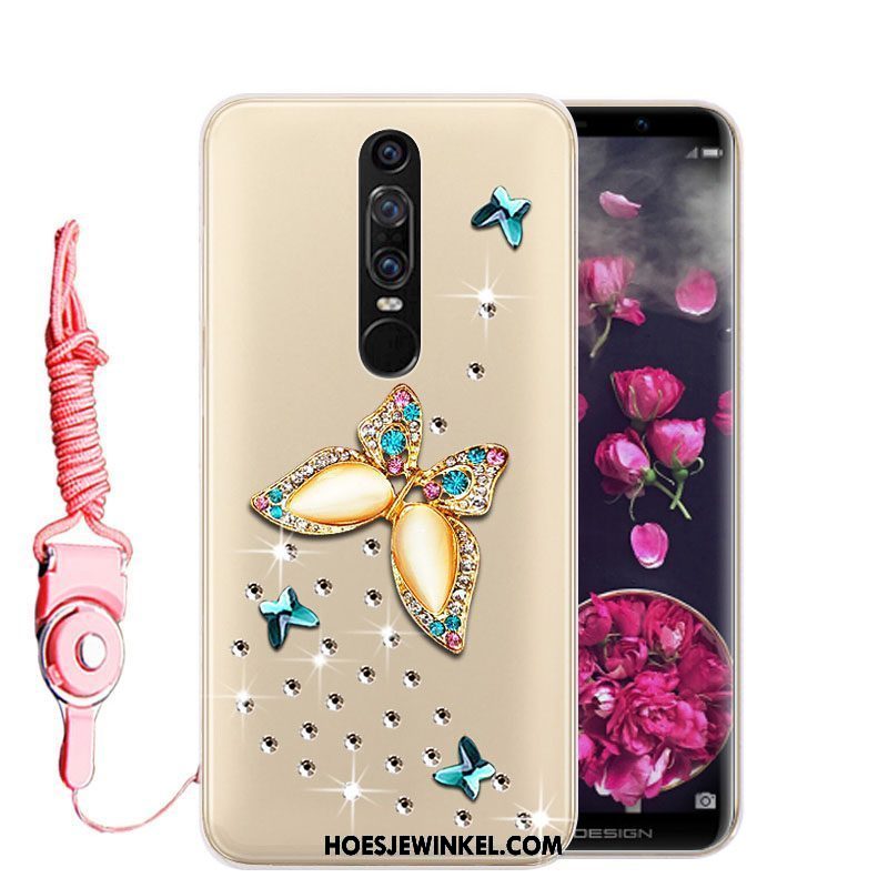 Huawei Mate Rs Hoesje Hoes Met Strass Siliconen, Huawei Mate Rs Hoesje Zacht Mobiele Telefoon