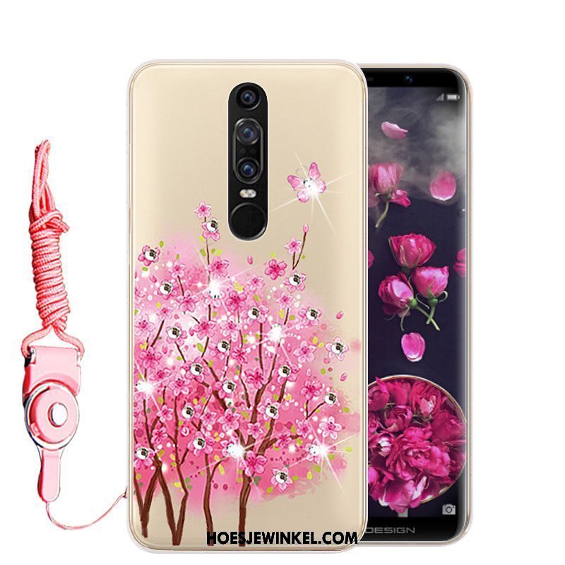 Huawei Mate Rs Hoesje Hoes Met Strass Siliconen, Huawei Mate Rs Hoesje Zacht Mobiele Telefoon