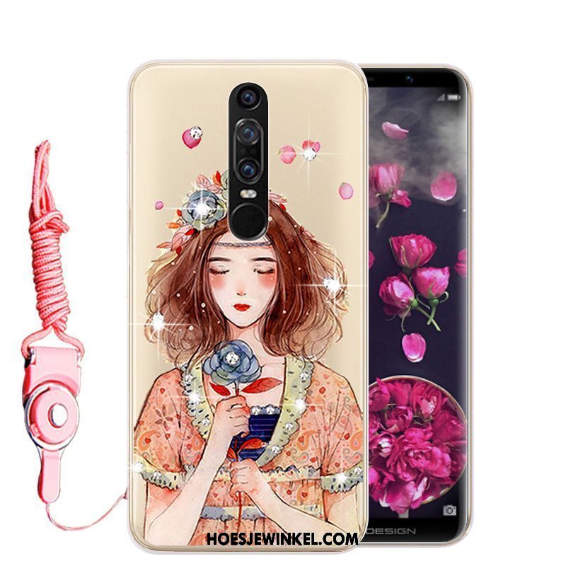 Huawei Mate Rs Hoesje Hoes Met Strass Siliconen, Huawei Mate Rs Hoesje Zacht Mobiele Telefoon