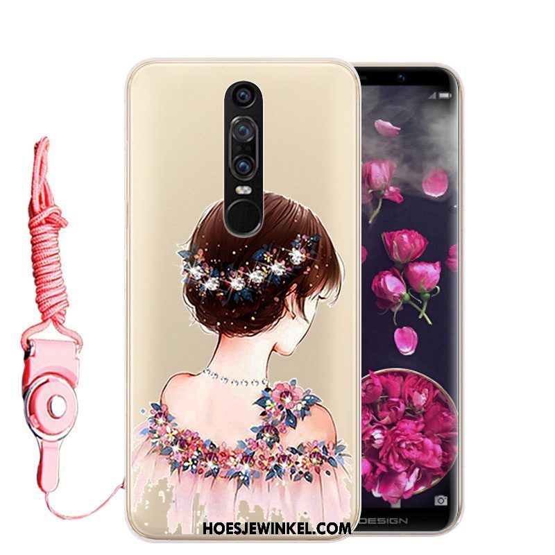 Huawei Mate Rs Hoesje Hoes Met Strass Siliconen, Huawei Mate Rs Hoesje Zacht Mobiele Telefoon