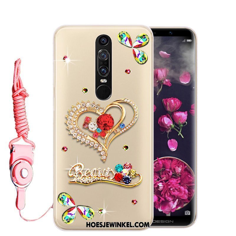 Huawei Mate Rs Hoesje Hoes Met Strass Siliconen, Huawei Mate Rs Hoesje Zacht Mobiele Telefoon