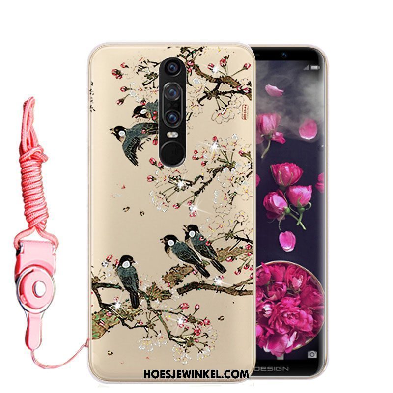 Huawei Mate Rs Hoesje Hoes Met Strass Siliconen, Huawei Mate Rs Hoesje Zacht Mobiele Telefoon