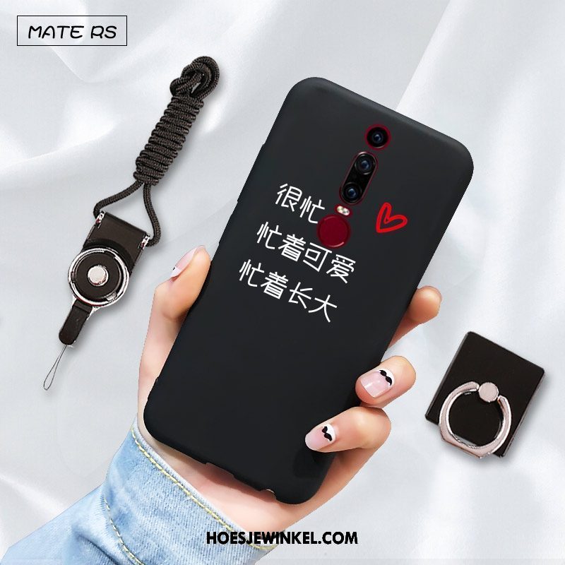 Huawei Mate Rs Hoesje Lovers Zacht All Inclusive, Huawei Mate Rs Hoesje Zwart Mobiele Telefoon