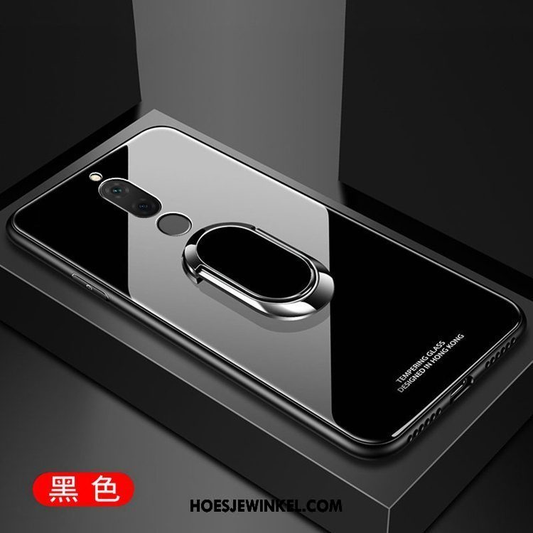 Huawei Mate Rs Hoesje Mobiele Telefoon Rood Gehard Glas, Huawei Mate Rs Hoesje Ring Eenvoudige