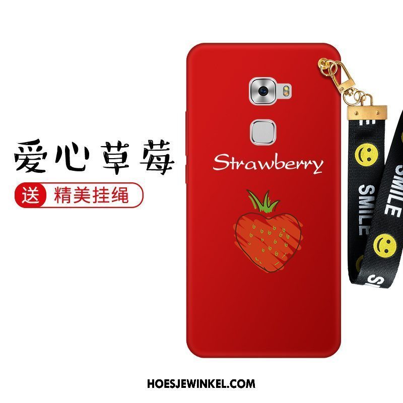 Huawei Mate S Hoesje Anti-fall Bescherming Hanger, Huawei Mate S Hoesje Rood Trend