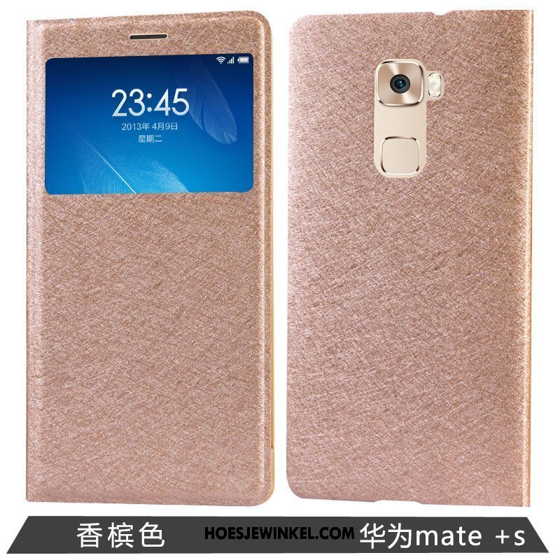 Huawei Mate S Hoesje Hoes Mobiele Telefoon All Inclusive, Huawei Mate S Hoesje Hard Anti-fall Beige