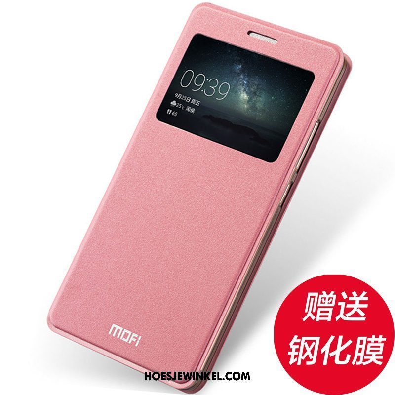 Huawei Mate S Hoesje Roze Hoes Anti-fall, Huawei Mate S Hoesje Clamshell Trend