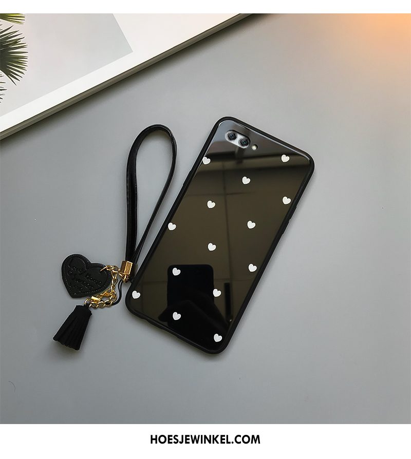 Huawei Nova 2s Hoesje Liefde Hanger Lovers, Huawei Nova 2s Hoesje Kwasten Mobiele Telefoon