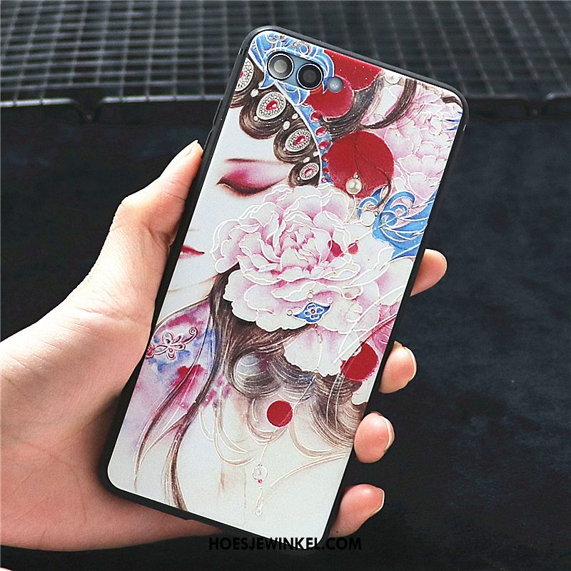 Huawei Nova 2s Hoesje Mobiele Telefoon Roze Chinese Stijl, Huawei Nova 2s Hoesje Persoonlijk Scheppend