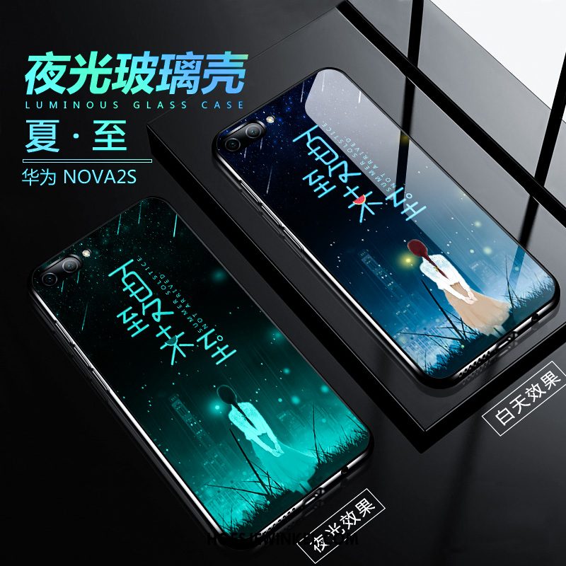 Huawei Nova 2s Hoesje Siliconen Trendy Merk Net Red, Huawei Nova 2s Hoesje Lichtende Scheppend