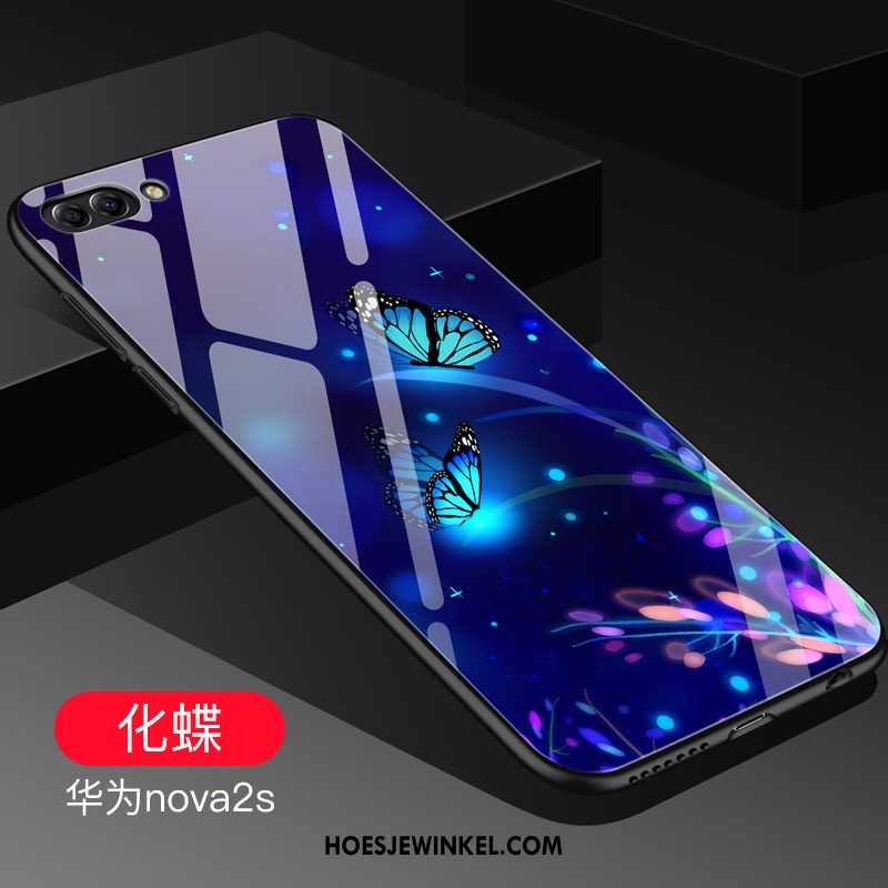 Huawei Nova 2s Hoesje Trend Scheppend Glas, Huawei Nova 2s Hoesje Anti-fall Bescherming