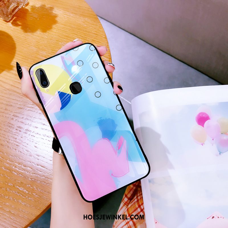 Huawei Nova 3 Hoesje Blauw Net Red Hard, Huawei Nova 3 Hoesje Persoonlijk Trendy Merk