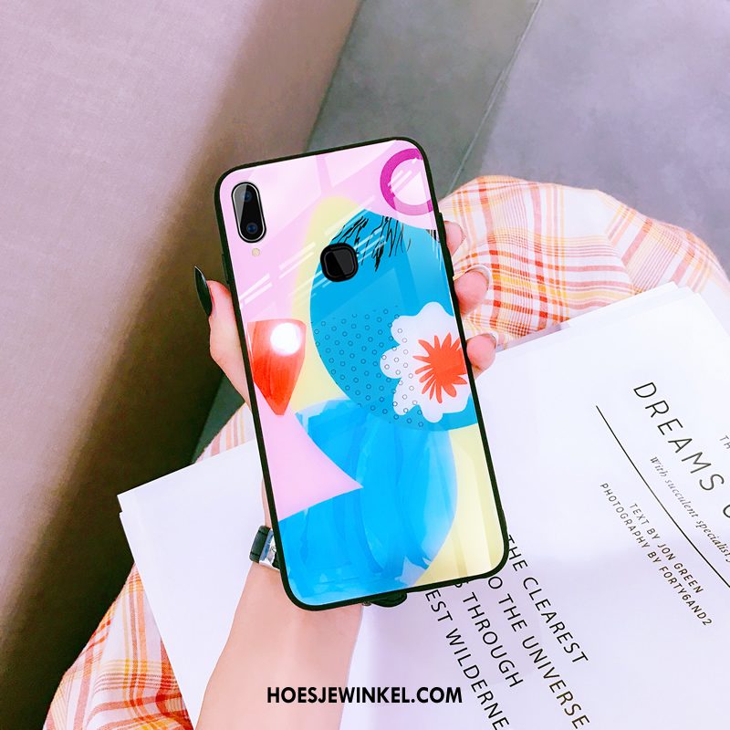 Huawei Nova 3 Hoesje Blauw Net Red Hard, Huawei Nova 3 Hoesje Persoonlijk Trendy Merk