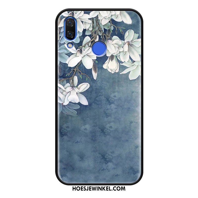 Huawei Nova 3 Hoesje Bloemen Hoes Mobiele Telefoon, Huawei Nova 3 Hoesje Anti-fall All Inclusive