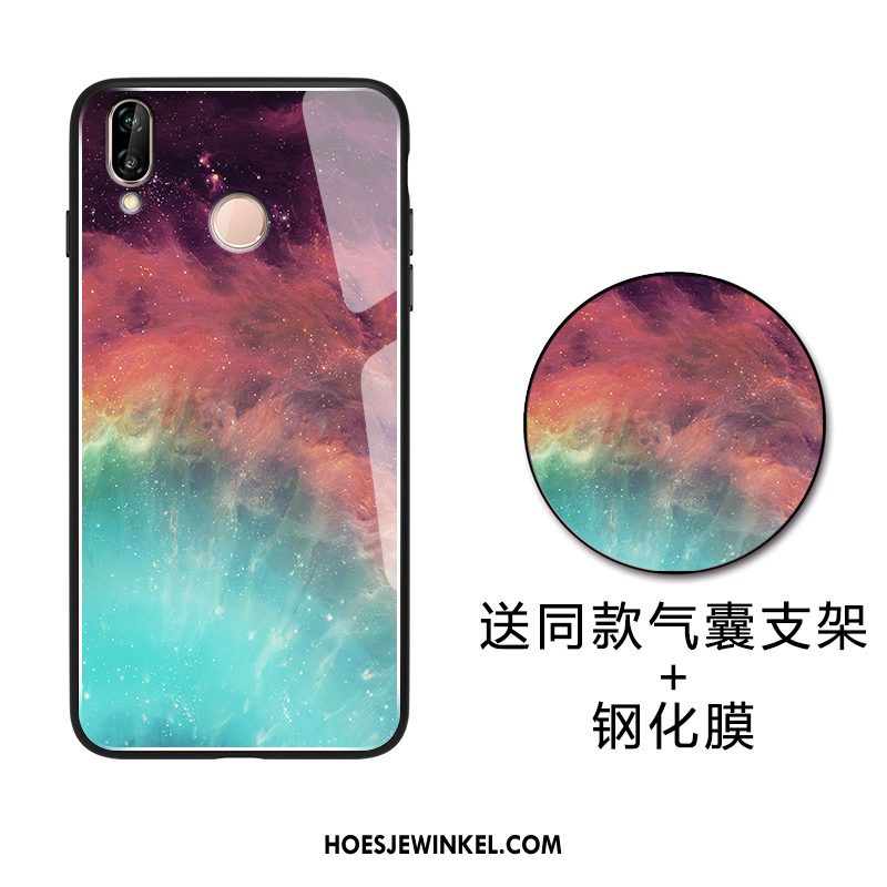 Huawei Nova 3 Hoesje Eenvoudige All Inclusive Licht, Huawei Nova 3 Hoesje Glas Lovers