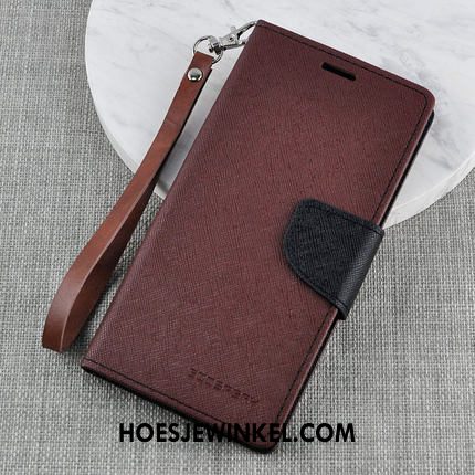 Huawei Nova 3 Hoesje Folio Leren Etui All Inclusive, Huawei Nova 3 Hoesje Hanger Anti-fall